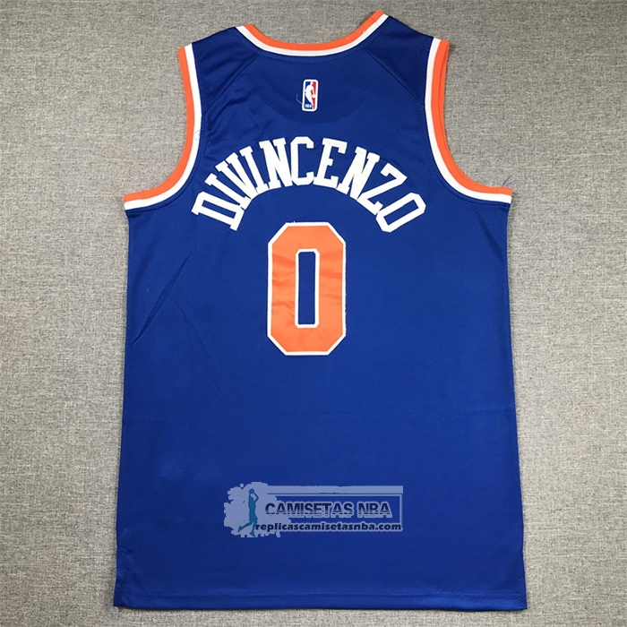 Camiseta New York Knicks Donte Divincenzo NO 0 Icon Azul
